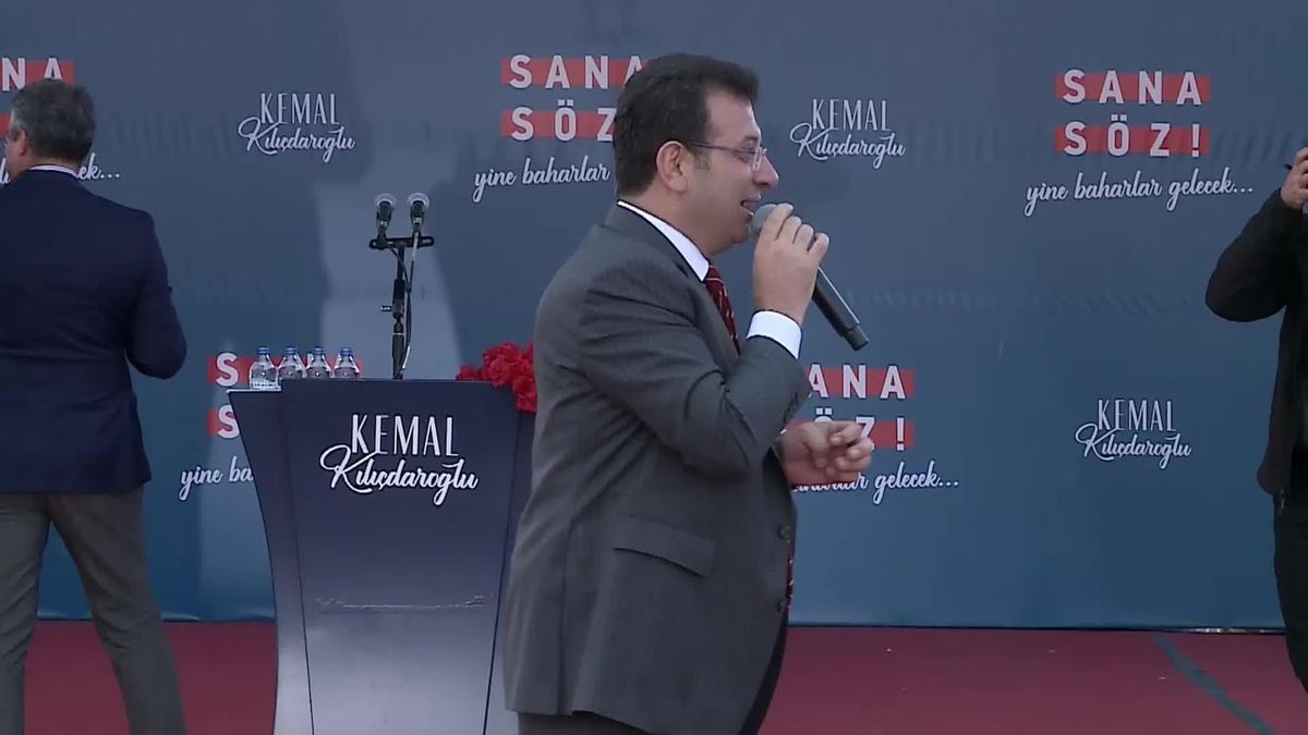 İmamoğlu ve Kılıçdaroğlu Adana'da Miting Düzenledi