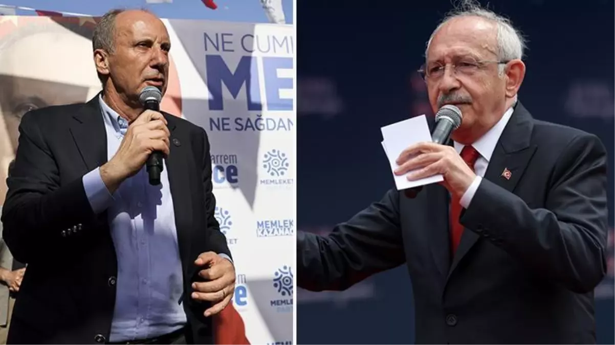 İnce'nin, 'Babacan ve Davutoğlu ile yolları ayırın, destek veririm' teklifine Kılıçdaroğlu'ndan tek cümlelik yanıt: Biz yolumuza bakıyoruz