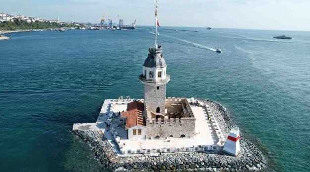 Kız Kulesi son hali! (GÖRSELLER) Kız Kulesi son hali nasıl oldu?