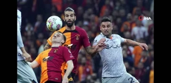 Spor Toto Süper Lig: Galatasaray: 1 - Medipol Başakşehir: 0 (İlk yarı)