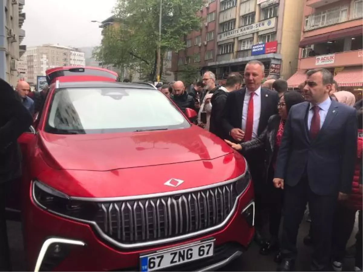 Zonguldak'ta Yerli ve Milli Otomobil TOGG'a Büyük İlgi