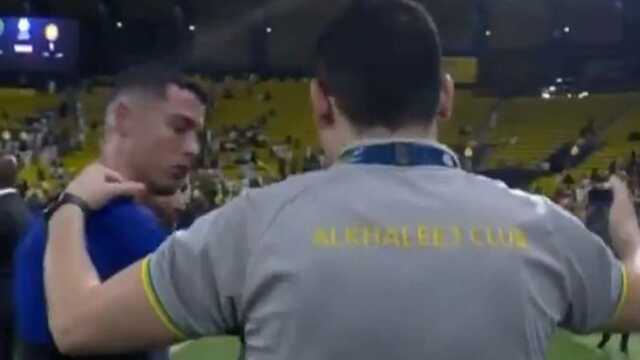 Her geçen gün daha antipatik bir hal alıyor! Ronaldo'nun maç sonu yaptığı hareket büyük tepki çekti