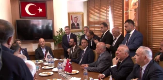 İçişleri Bakanı Süleyman Soylu, Bakırköy'de esnaf ve sanatkarlarla bir araya geldi