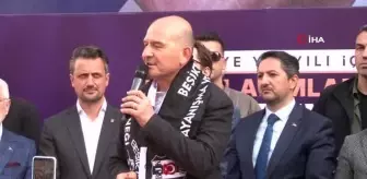 İçişleri Bakanı Süleyman Soylu, İstanbul'da seçim çalışmalarını sürdürdü