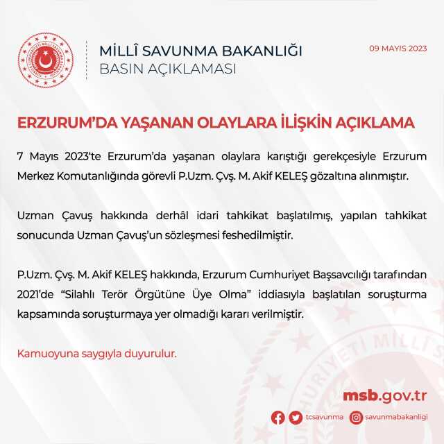 Son Dakika! Erzurum'da İmamoğlu'na yönelik taşlı saldırıya karışan uzman çavuş gözaltına alındı
