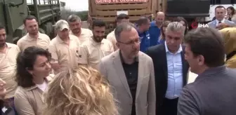 Bakan Kasapoğlu, BMC işçileri ile yemek yedi