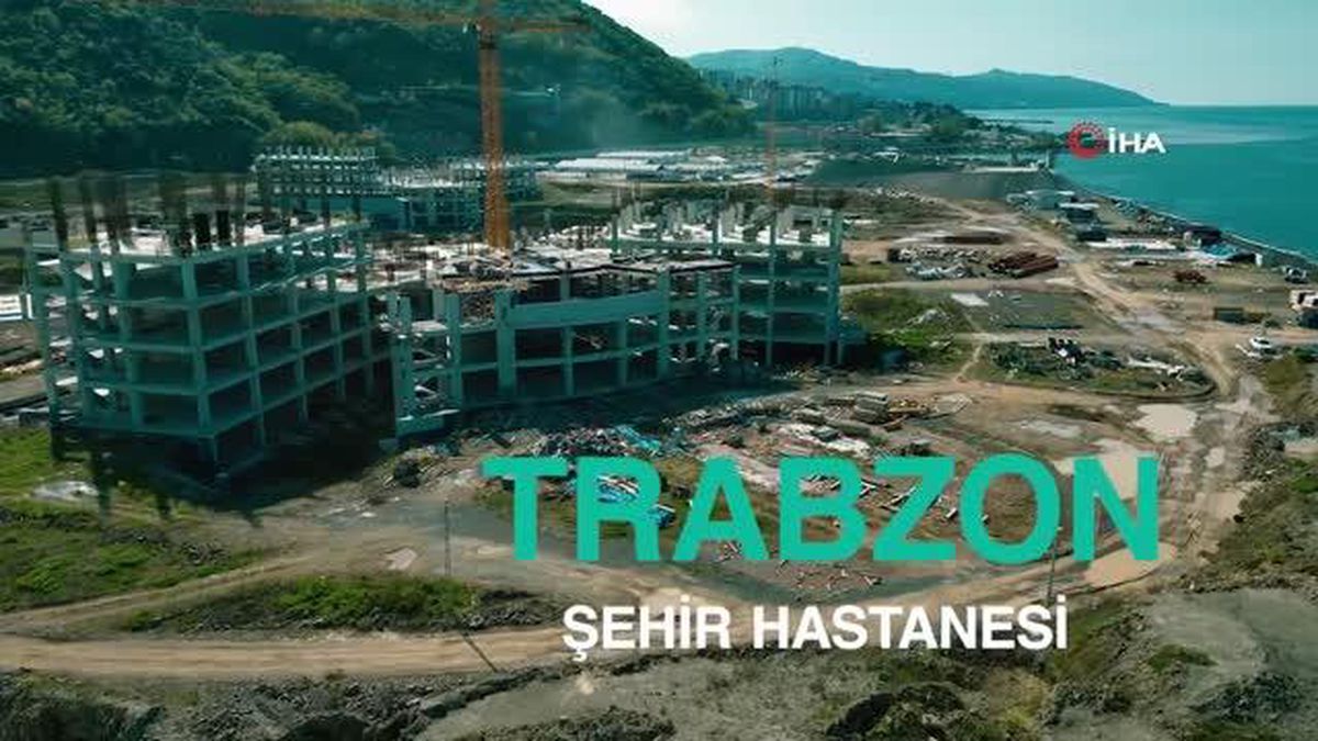 Bakan Koca: 'Trabzon Şehir Hastanesinde katlar yükseliyor'