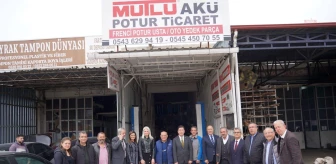 CHP Bilecik Milletvekili Yaşar Tüzün Küçük Sanayi esnafını ziyaret etti