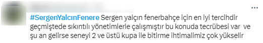 Fenerbahçe taraftarı hocasını seçti! Yaptıkları çağrı Türkiye gündeminde zirveye oynuyor