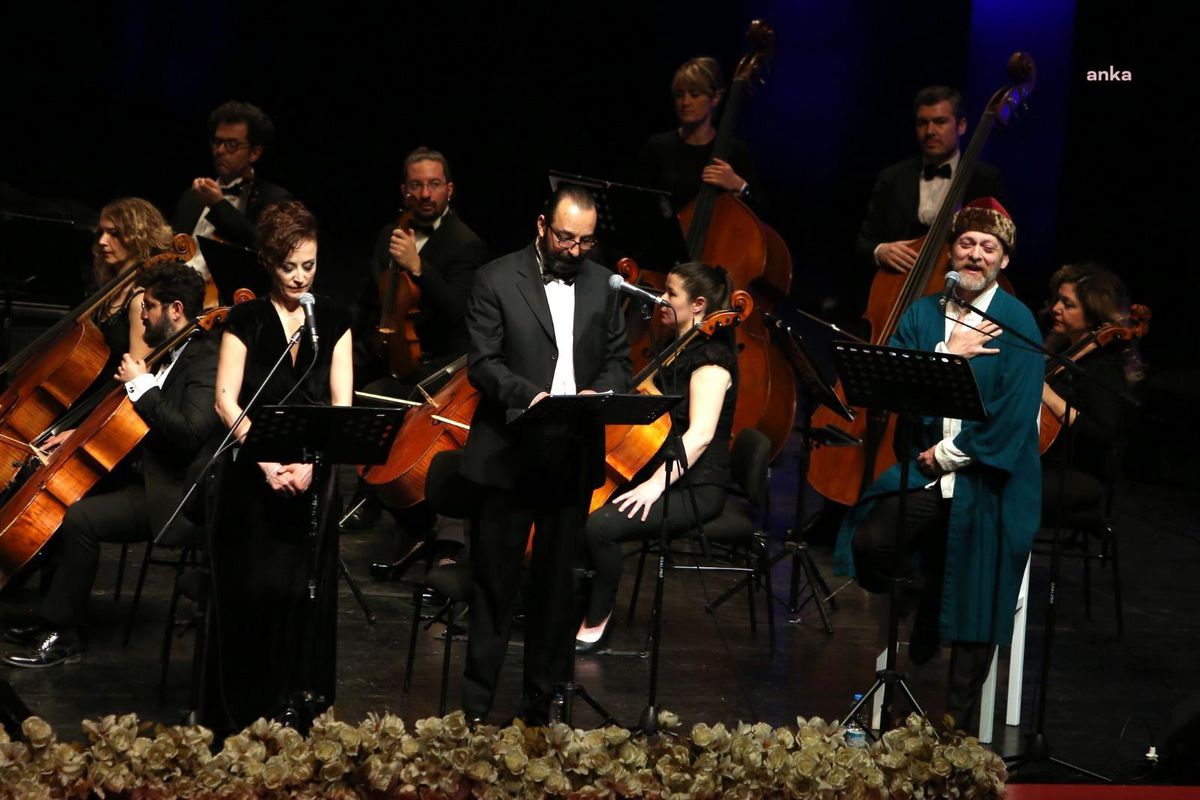 EBB Senfoni Orkestrası ve Şehir Tiyatroları Yunus Emre'yi andı
