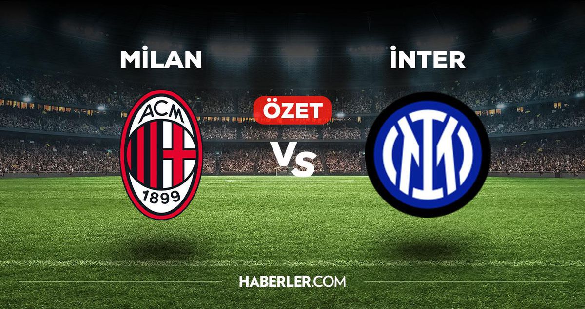 Milan İnter maç özeti! (VİDEO) Milan İnter maçı özeti izle! Milan İnter maçı kaç kaç bitti?