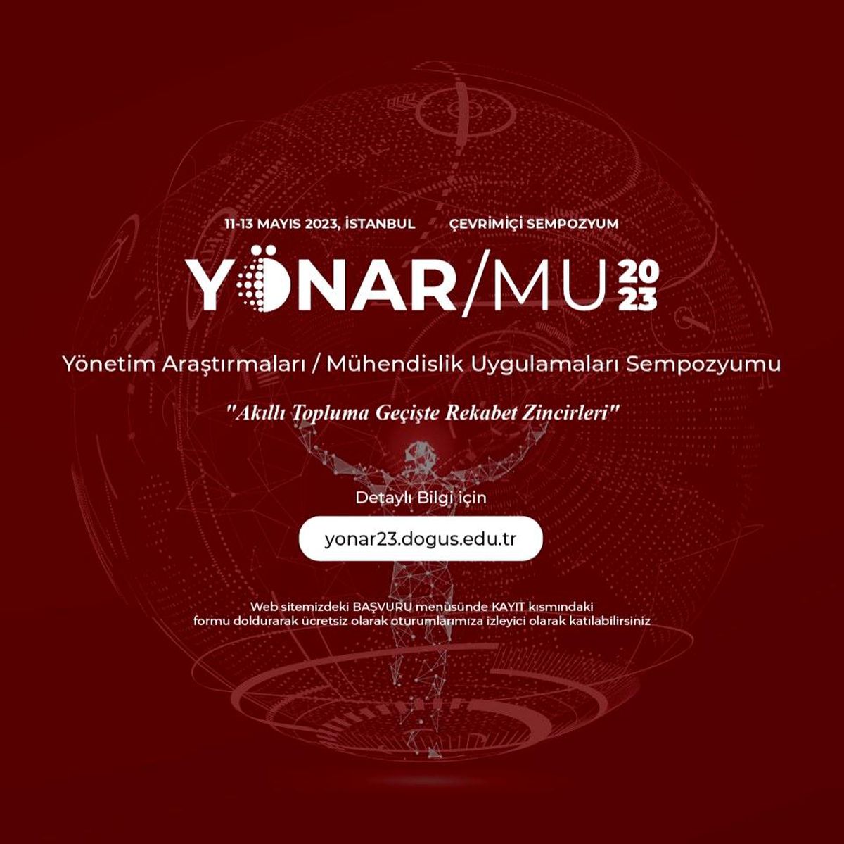 YÖNAR/MU'2023 'Akıllı Topluma Geçişte Rekabet Zincirleri' temasıyla başlıyor