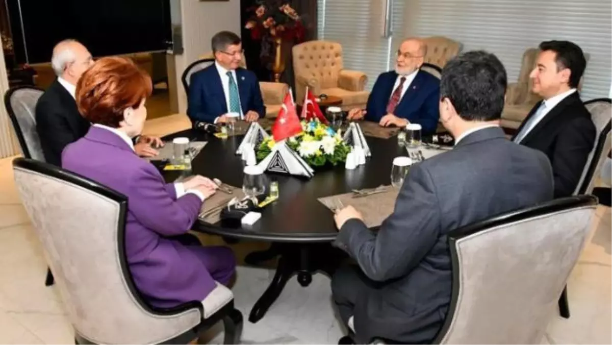 Altılı masa toplantısı ne zaman, saat kaçta? Altılı masa neden toplandı? Altılı masa açıklamaları neler?
