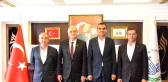 Başkan Bakkalcıoğlu, Sendika Başkanı Demir ile bir araya geldi