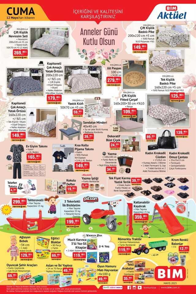 Bim aktüel ürünler kataloğu! Bim'de hangi ürünler var? 12 Mayıs Perşembe Bugün Bim'e hangi aktüel ürünler gelecek?