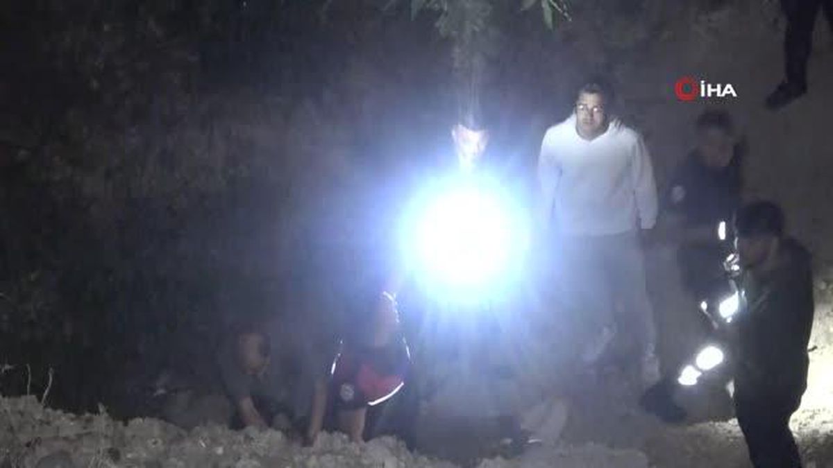 Kayıp olan bilgisayar teknisyeni, 30 metre yamaçtan yuvarlanmış halde yaralı olarak bulundu