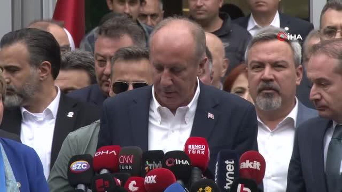 Memleket Partisi Genel Başkanı İnce: '45 gündür itibar suikastı yapılıyor'