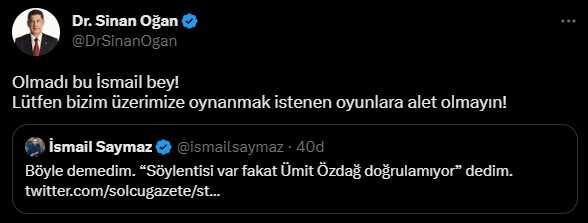 Sinan Oğan adaylıktan çekildi mi? Sinan Oğan adaylıktan çekilecek mi, ne dedi?