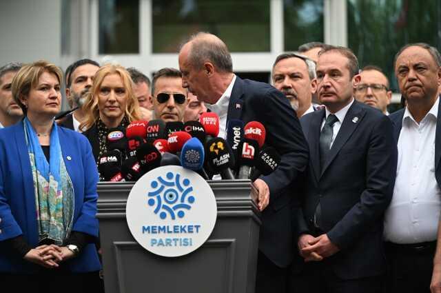 Son Dakika: Muharrem İnce adaylıktan çekildi