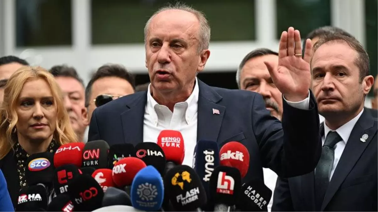 Son Dakika: Muharrem İnce adaylıktan çekildi