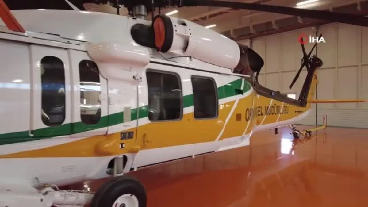 T-70 yangın söndürme helikopteri 'Nefes', yangınlarla mücadelede önemli rol oynayacak
