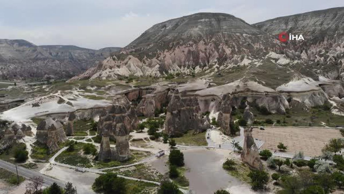 Kapadokya'nın önemli destinasyonlarından olan Paşabağları aslına dönüyor