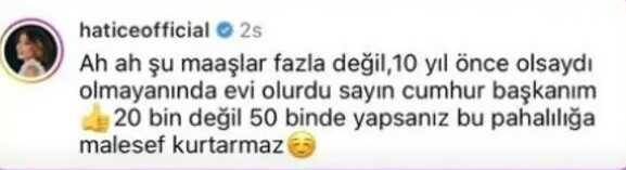 Kemal Kılıçdaroğlu'nu destekleyen Hatice'den Erdoğan'ın memur maaşı yorumuna sessiz kalmadı: 20 bin değil 50 bin de kurtarmaz Kemal Kılıçdaroğlu'nu destekleyen Hatice'den Erdoğan'ın memur maaşı yorumuna sessiz kalmadı: 20 bin değil 50 bin de kurtarmaz