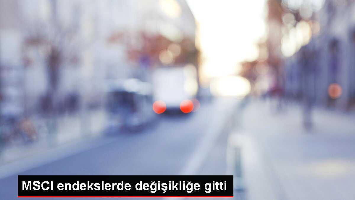 MSCI endekslerde değişikliğe gitti
