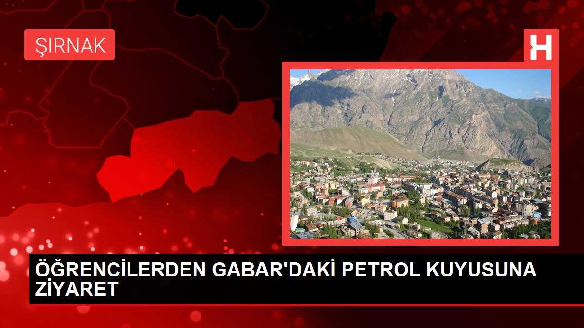 ÖĞRENCİLERDEN GABAR'DAKİ PETROL KUYUSUNA ZİYARET