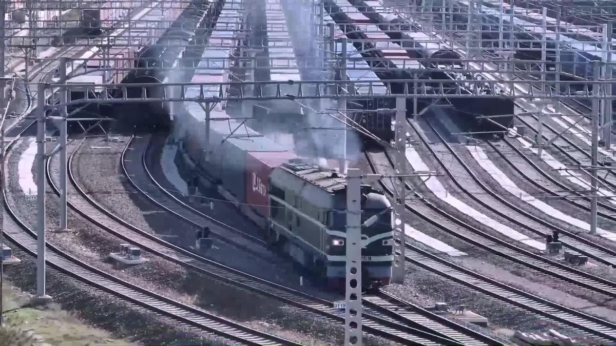 Xinjiang'daki İki Demiryolu Limanından Bu Yıl 5.000'den Fazla Çin-Avrupa Yük Treni Geçti