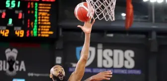 Basketbol Süper Ligi: Aliağa Petkimspor: 80 Gaziantep Basketbol: 79