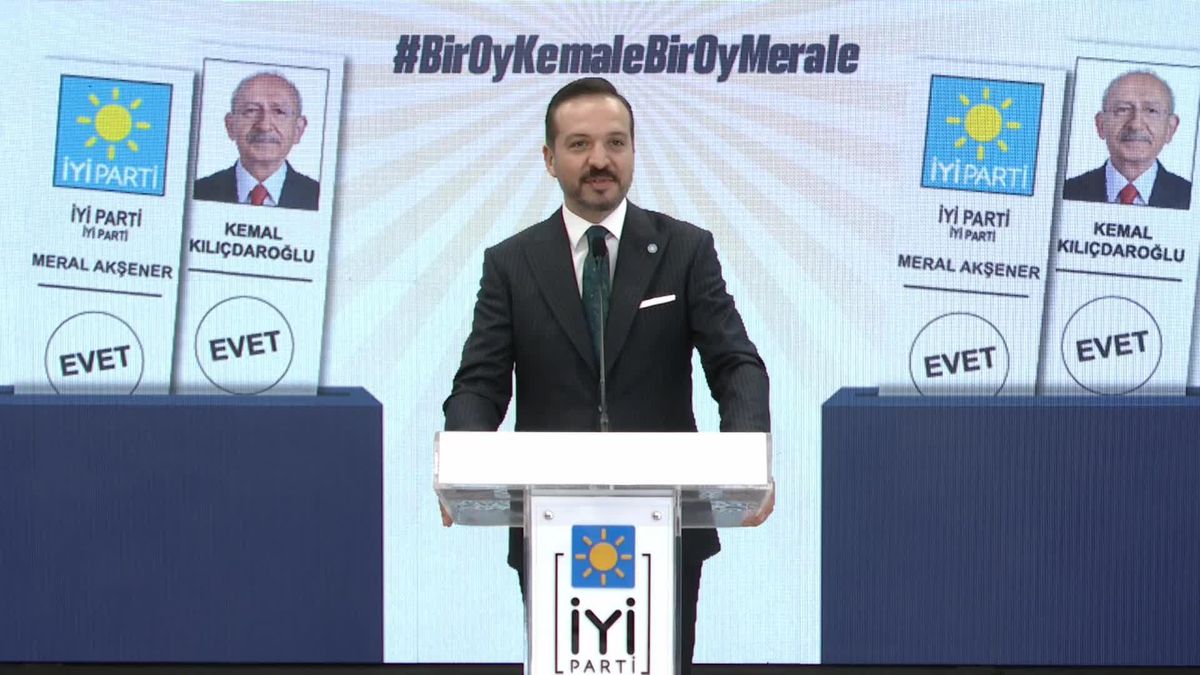 İyi Parti Sözcüsü Kürşad Zorlu: 'Türkiye'yi İnşa Etmek İçin Milletimizle Paylaştığımız Şu Tarihi Sloganı Bir Kez Daha Hatırlatmak İstiyoruz.