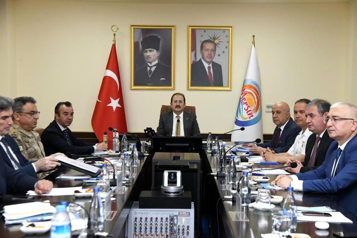 Mersin'de seçim güvenliği toplantısı gerçekleştirildi