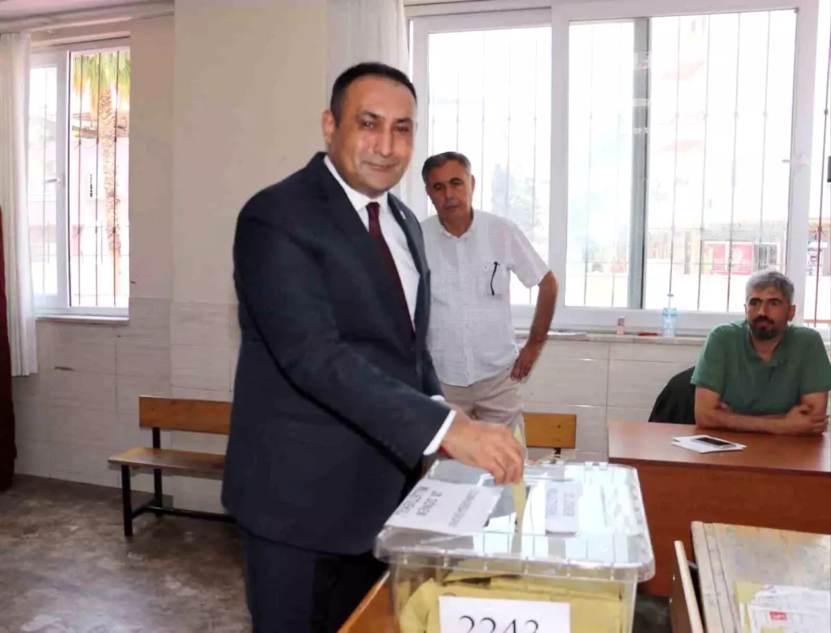 Belediye başkanları oyunu kullandı