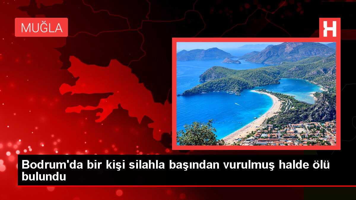 Bodrum'da bir kişi silahla başından vurulmuş halde ölü bulundu