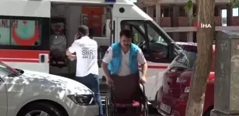 Siirt'te 85 yaşındaki yaşlı kadının oy kullanması için ambulans seferber oldu