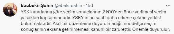 Son Dakika! Türkiye genelinde oy verme işlemi sona erdi
