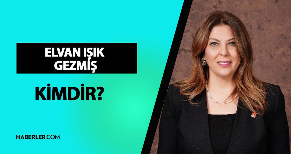 Elvan Işık Gezmiş kimdir? Milletvekili adayı olan Elvan Işık Gezmiş kaç yaşında, ne iş yapıyor? Elvan Işık Gezmiş hayatı ve biyografisi!