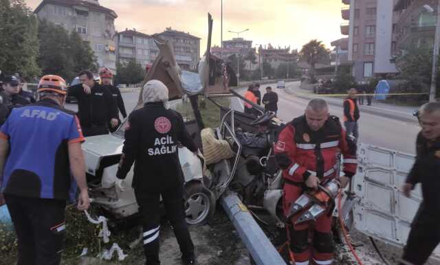 Polisin dur ihtarına uymadı kazada hayatını kaybetti