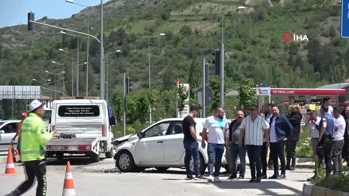 Tokat'ta trafik kazası: 7 yaralı