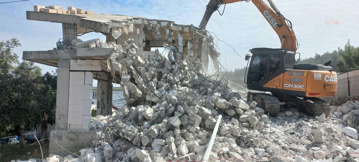 Bodrum Belediyesi'nin Kaçak Yapılaşma ile Mücadelesi Sürüyor