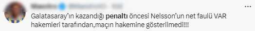 G.Saray maçını izleyen ezeli rakipler çılgına döndü! Penaltı ve öncesindeki pozisyon çok konuşulacak