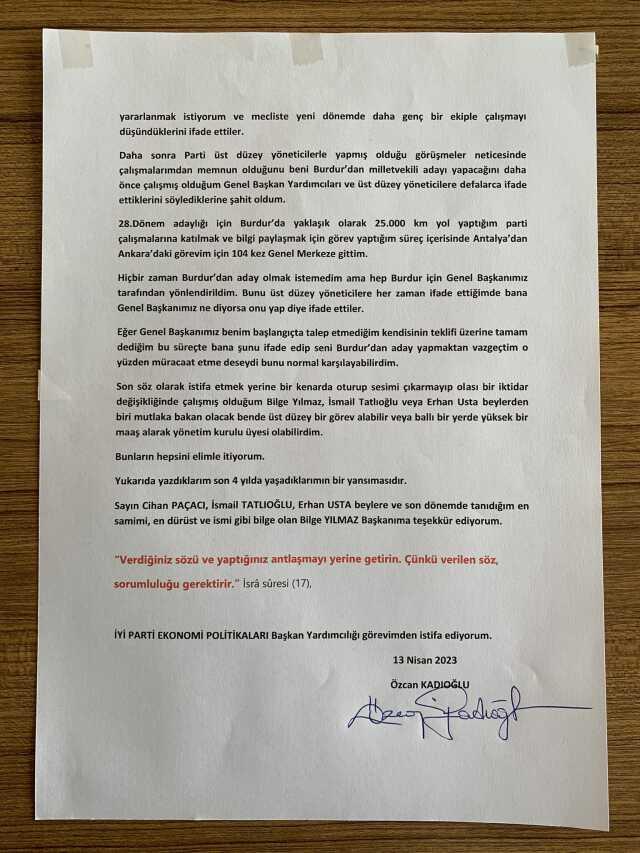 Özcan Kadıoğlu istifa mı etti? Özcan Kadıoğlu neden istifa etti? Özcan Kadıoğlu istifa mı etti? Özcan Kadıoğlu neden istifa etti?