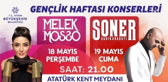Aydın Büyükşehir Belediyesi'nden Gençlik Haftası Konserleri
