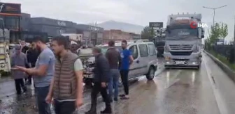 Bursa'da zincirleme kaza: 2 yaralı