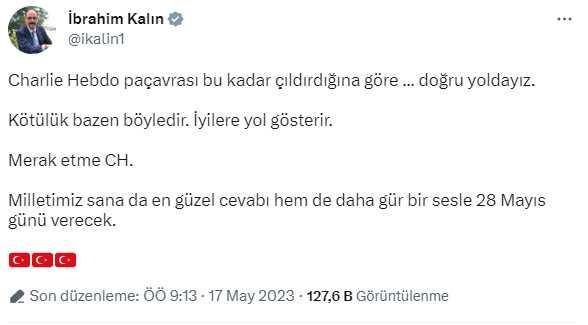 Charlie Hebdo'dan skandal Erdoğan karikatürü! Cumhurbaşkanlığından tepki gecikmedi