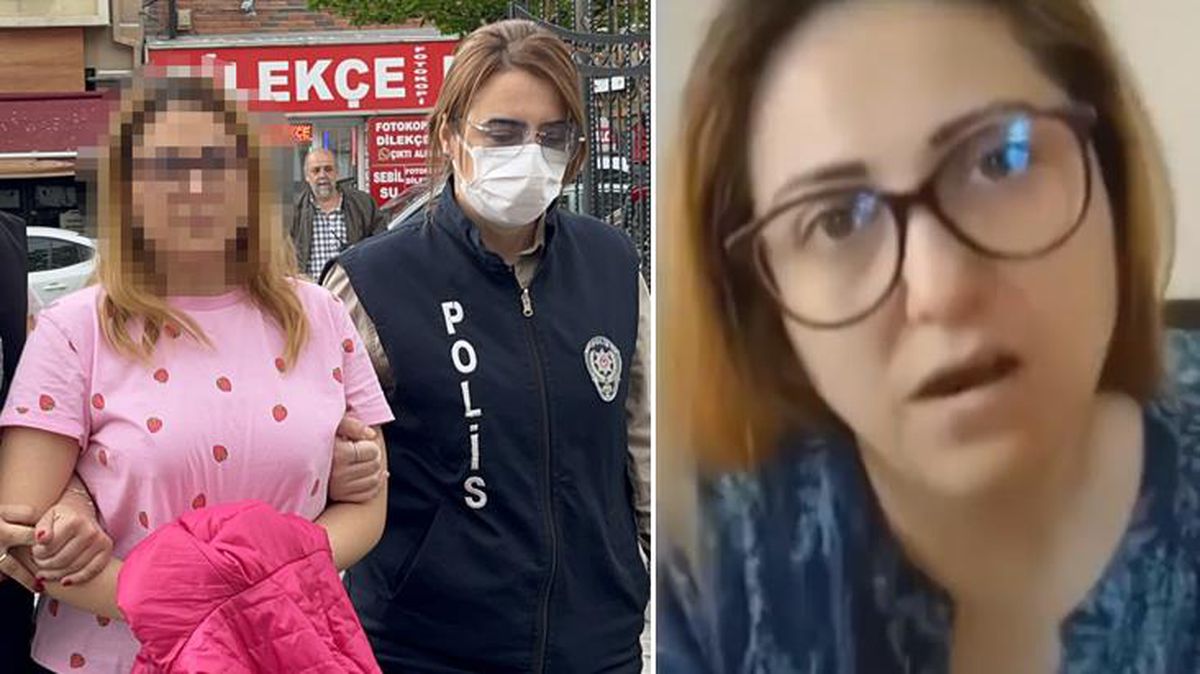 Depremzedelere hakaret eden kadın bu kez 'Cumhurbaşkanı'na hakaret' suçundan gözaltına alındı