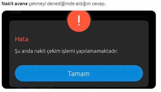 Kredi kartından nakit avans kaldırıldı mı? Kredi kartlarına nakit avans kapandı mı? Nakit avans neden kapatıldı?
