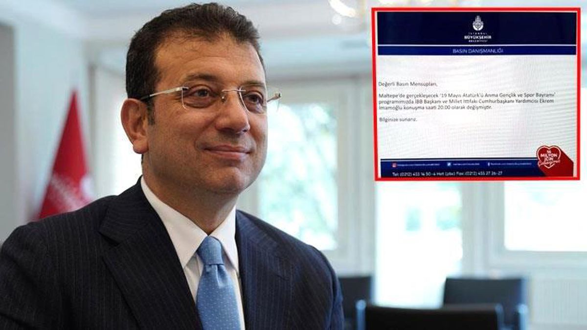 İBB Başkanı İmamoğlu, miting davetiyesinde kendisi için 'Millet İttifakı Cumhurbaşkanı Yardımcısı' ifadesini kullandı