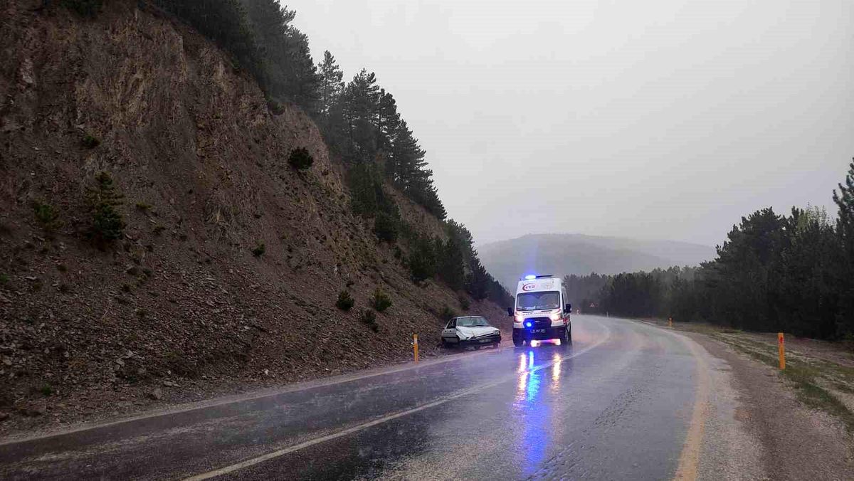 Kastamonu'da trafik kazası: 1 yaralı